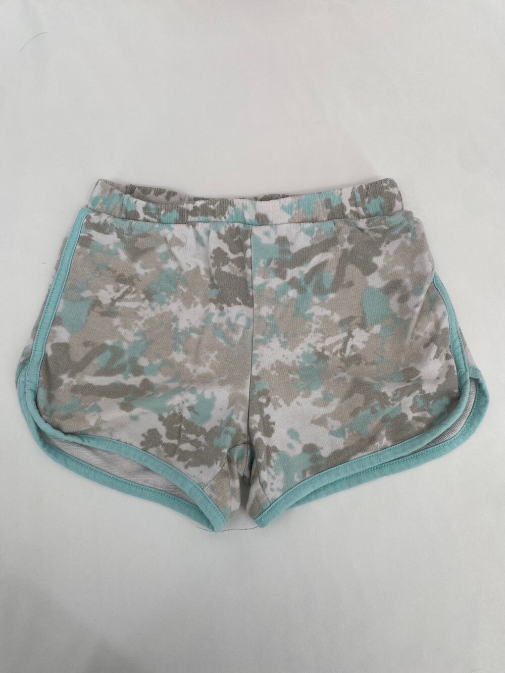 Star Wars Gray Shorts Paint Splash Camo Elastic Waist Girls size 6